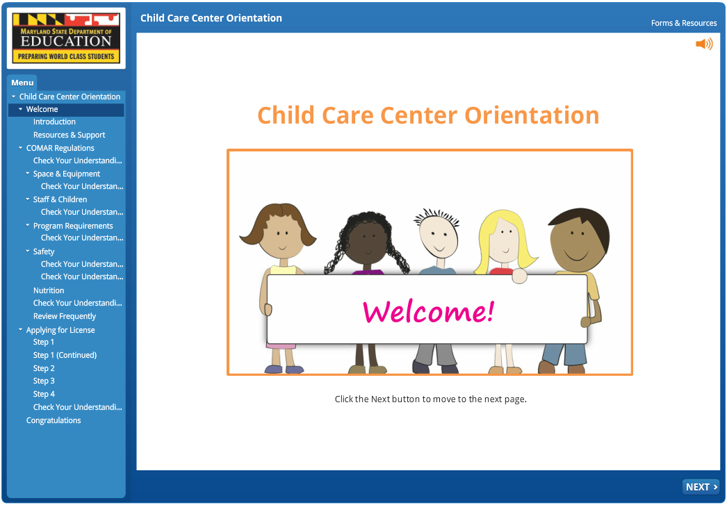 child care orientation course assignment answers